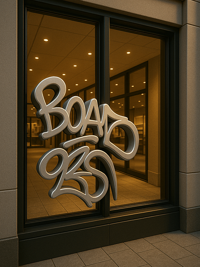 Security Film Protects Storefront Window from Graffiti 3d anti graffiti film commercial window film graffiti security film window film