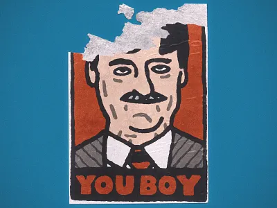 Mr. Vanham boy branding cartoon cute design doodle fun graphic design illustration kawaii logo logo art logo design men obey print design sticker sticker bombing sticker maker teacher