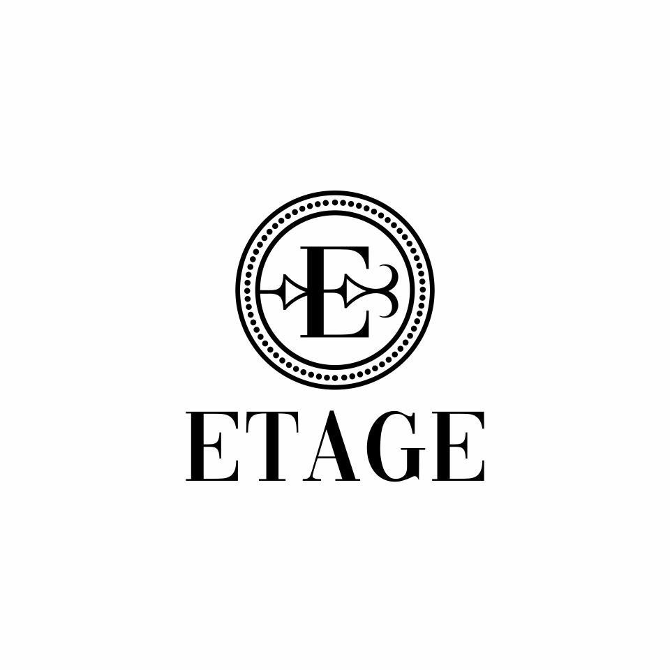 Luxury Brand Mark Logo for ETAGE luxury brand mark logo for etage