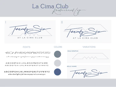 La Cima Logo Design branding graphic design illustrator logo