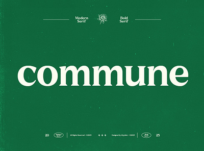 GC Commune – Modern Inktrap Serif branding clean design display elegant font font glyph glyphonic graphic design illustration logotype modern poster typeface typography