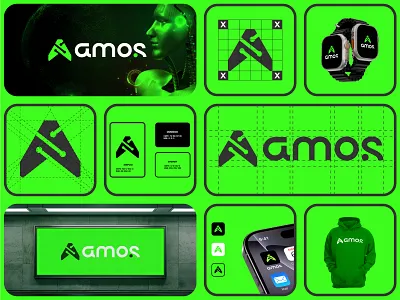 Tech logo, Letter A Logo Branding, Brand identity brand identity branding creative logo design identity letter a logo logo design minimalist modern logo tech logo technology logo design