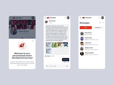 Web & Platform UI/UX Design agent athletics branding design agency design system figma management platform platform design product design responsive design saas sports ui ui design user experience user interface ux ux design web design