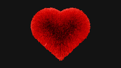 3D Furr Heart - Blender 3d 3d illustration 3d motion design animation blender 3d branding character animation cute animation dating app design graphic design healthtech heart illustration logo love motion graphics popular 3d shapes toy animation