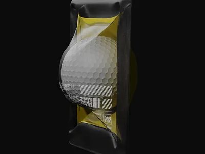 golf ball package 3d ball blender golf no ai vacuum package