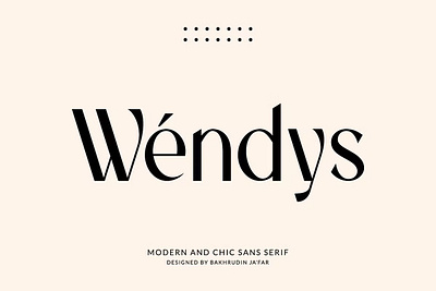 Wendys Display Font branding display typeface font font elegant font family fonts handwritten lettering lettering type logo minimal retro sans serif sans stylish serif type typedesign typeface typography variable font