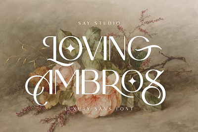 Loving Ambros Font branding display typeface font font elegant font family fonts handwritten lettering lettering type logo minimal retro sans serif sans stylish serif type typedesign typeface typography variable font