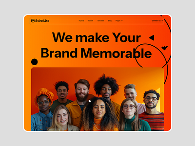 agency website ui design agency ui agency design digital agency figma landing page figma website design hero section ui landing page marketing website redesign web ui website design website design figma website header website mockup website ui design website ui ux