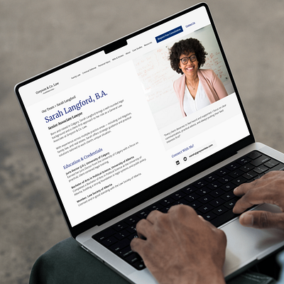 Law Firm Web Design Team Page branding design graphic design law firm design law firm web design law firm website design responsive design ui web design website website design