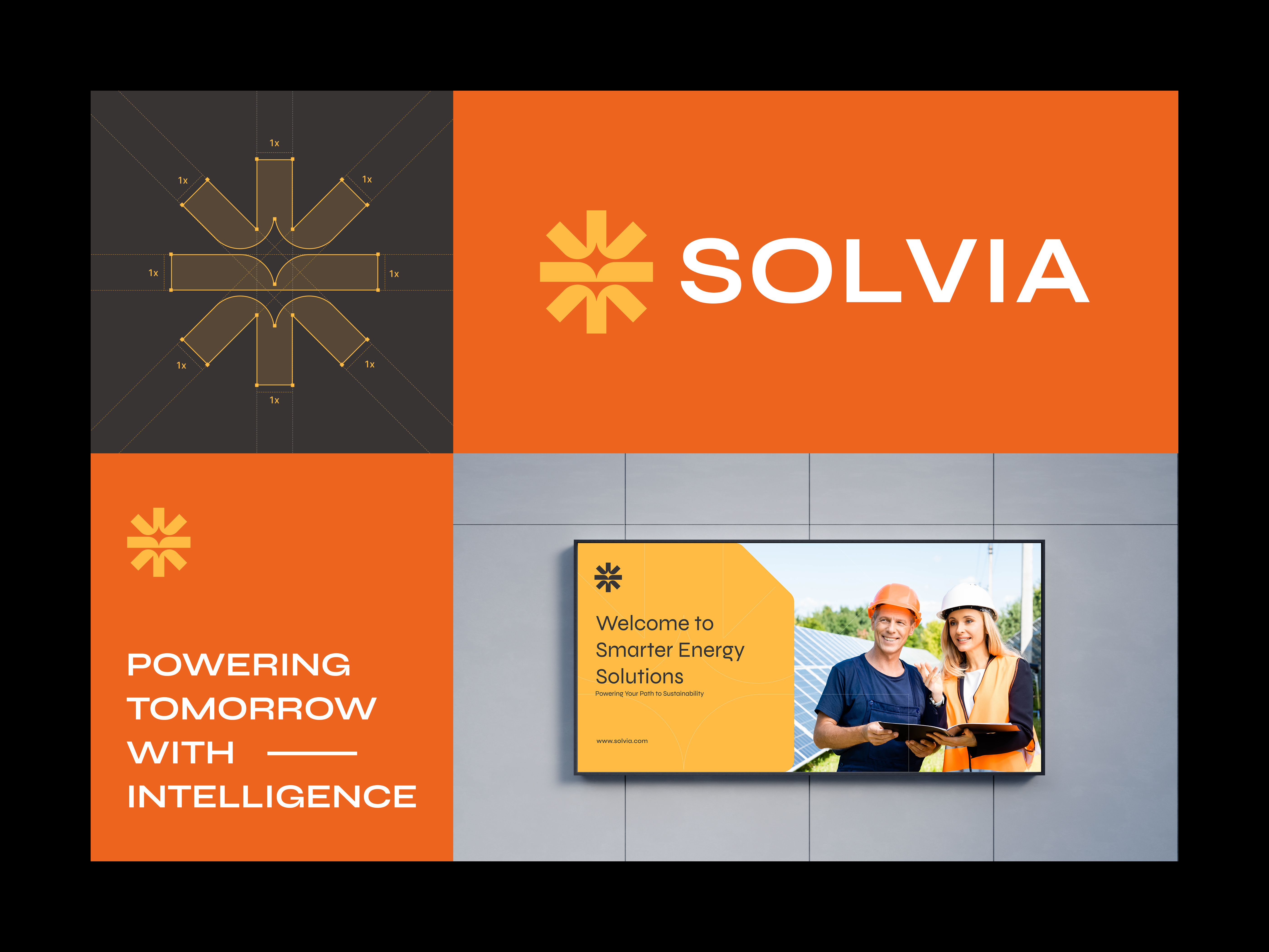 Example of Solvia Branding