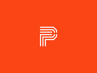 P of PROMAXA branding design graphic design illustration logo typography vector