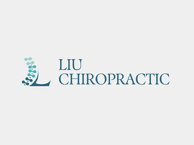 Liu Chiropractic - Logo branding design graphic design illustration layout logo typography