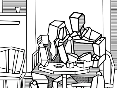 coloring pages romantic abstract art anti stress book coffee coloring book digital art graphic design illustration linear art relationships romantic vector