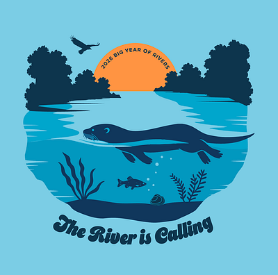 River Shirt concept river river otter t shirt