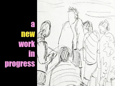 a new work in progress, from my studio from my studio graphic design logo painting video work in progress