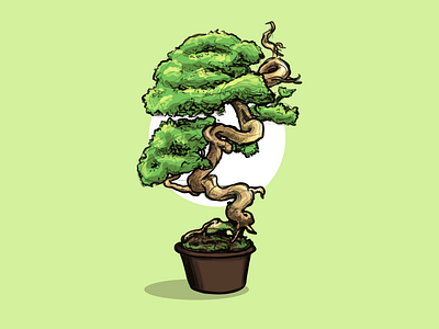 Bonsai art study bonsai bonsai drawing bonsai plant bonsai study bonsai tree cartoon cartoon illustration cartooning design drawing study drawing warmup illustration japan culture photoshop plant plant drawing plant study procreate sketch