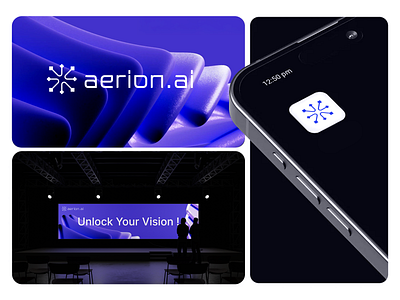 aerion.ai - modern tech logo | abstract app icon abstract icon aerion app icon app logo branding creative design graphic design logo minimal modern logo tech logo