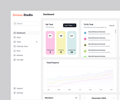 Solutions for AI-powered Inbox Messages inbox saas saas product ui ux website website landing page