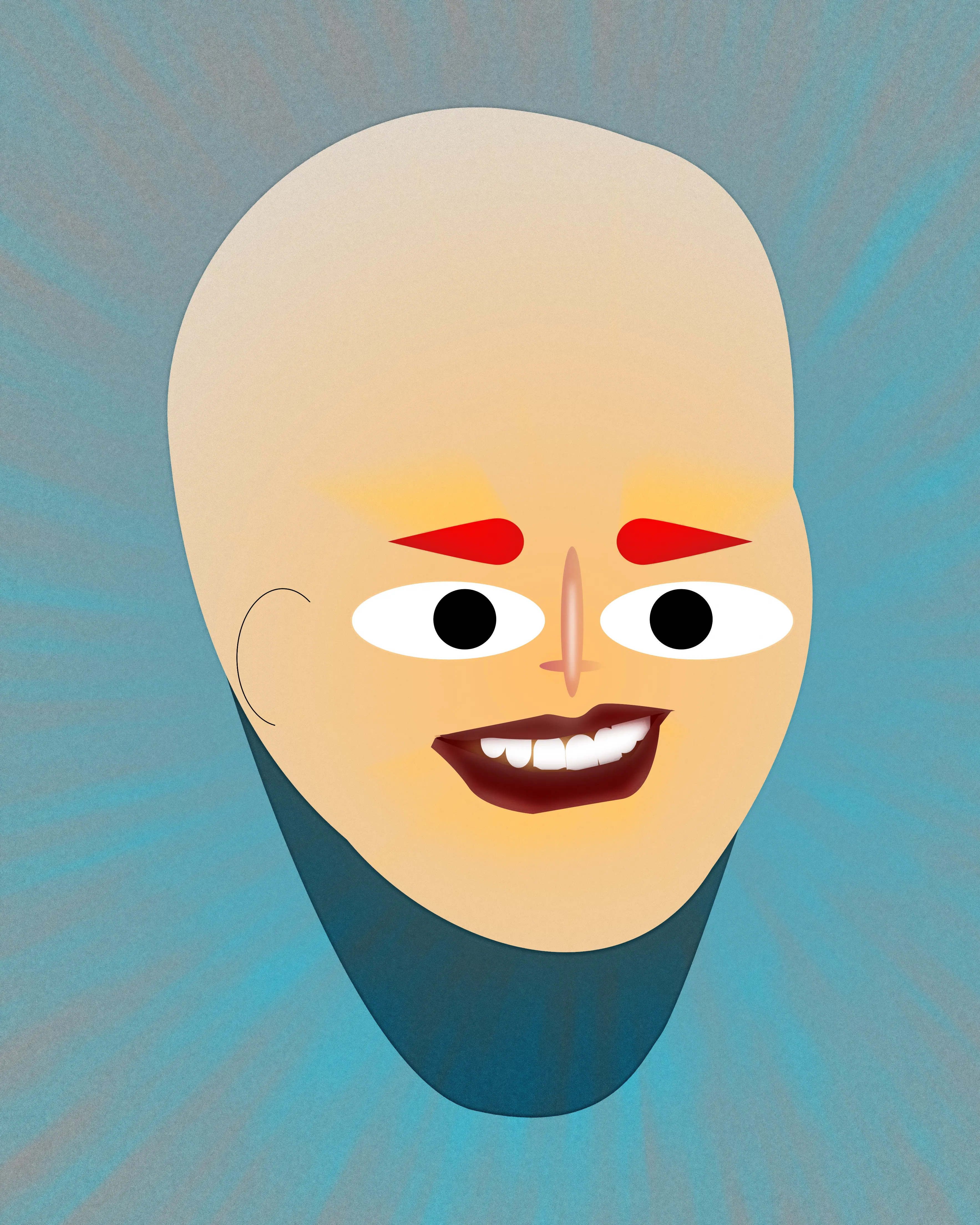 simply smile... doodle illustration noise shunte88 smile vector