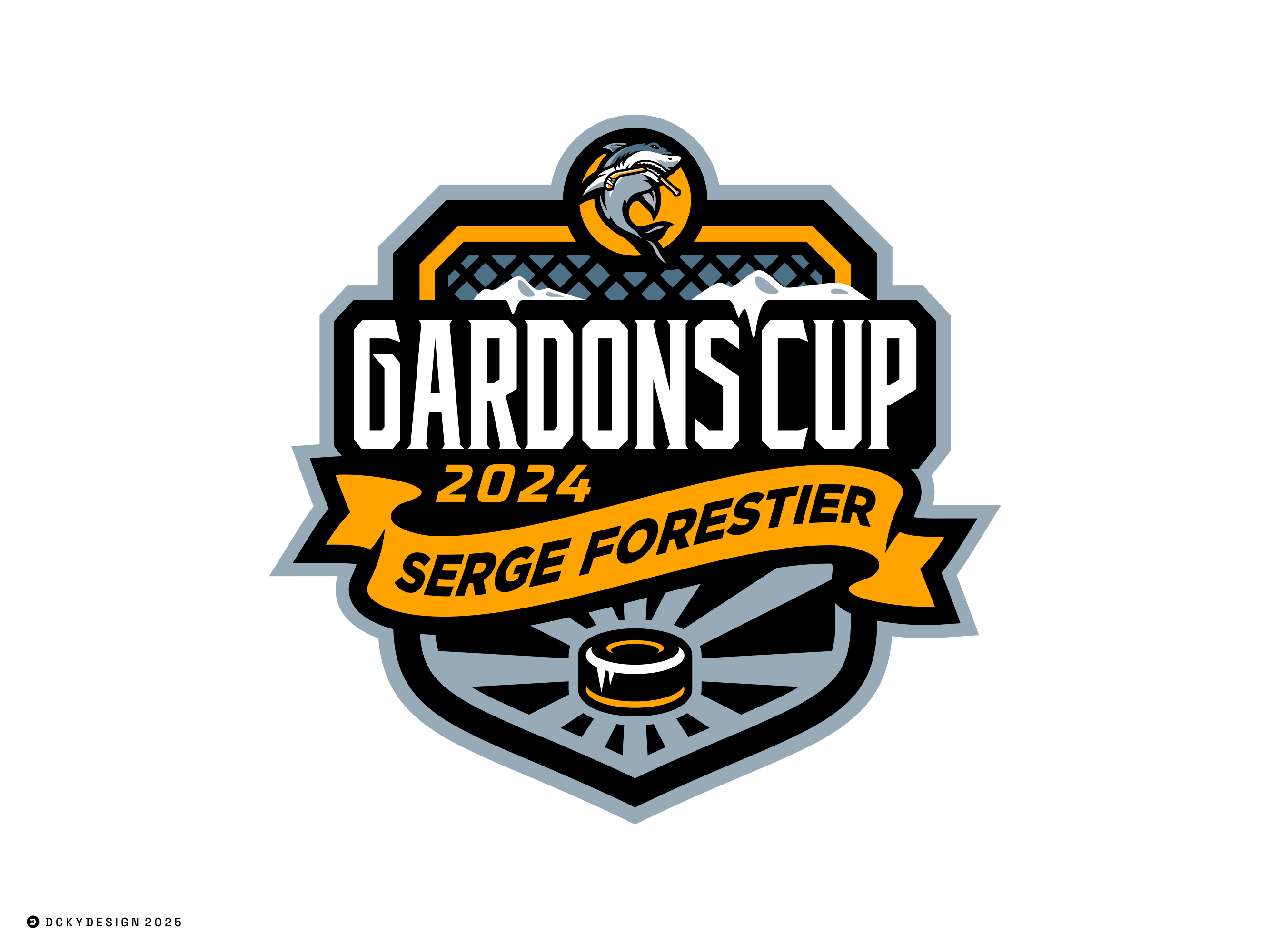 Example of GARDONS CUP HOCKEY TOURNAMENT LOGO