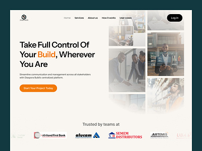 UX/UI for Construction Projects Management business construction construction project management consultancy agency consultancy agency website consultancy website consultation design dribble landing page minimal minimalist design modern web design project management real estate real estate consultancy agency ui design uiux web design website design
