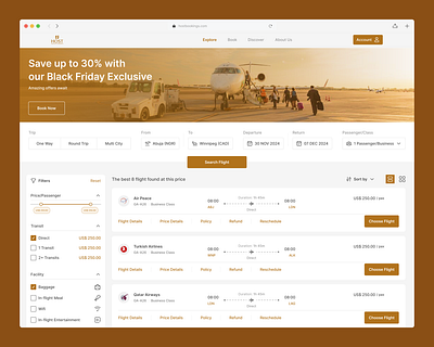 Day 68 | Flight Search UI | 100 Days UI Challenge 100 days design design inspiration figma ui uiux ux