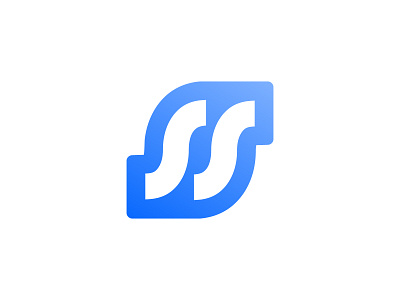 S letter with sea, wave, ocean logo design art branding gradient lettering logo minimalist modern logo s s letter s logo s logo design sea logo sea vector simple unique wave logo