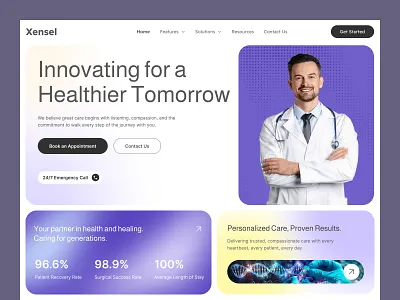 Healthcare Website UI Design clinic website clinical website design doctor website figma designer figma ui figma ui design health care uiux health webstie medical website web ui web ux