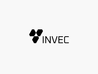 INVEC abstract logo modern simple tech