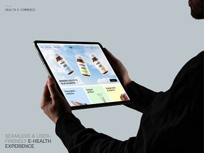 Pills: Health E-Commerce UI design ecommerce health care health care website design healthcare healthcare website landing page medical website design medicine medicine shop online consultation online medical services ui web web design webdesign website
