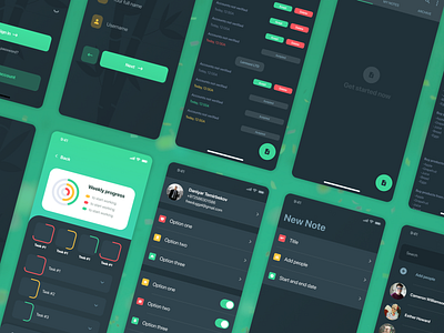 Bambook - Mobile App app design figma mobile design ui ux