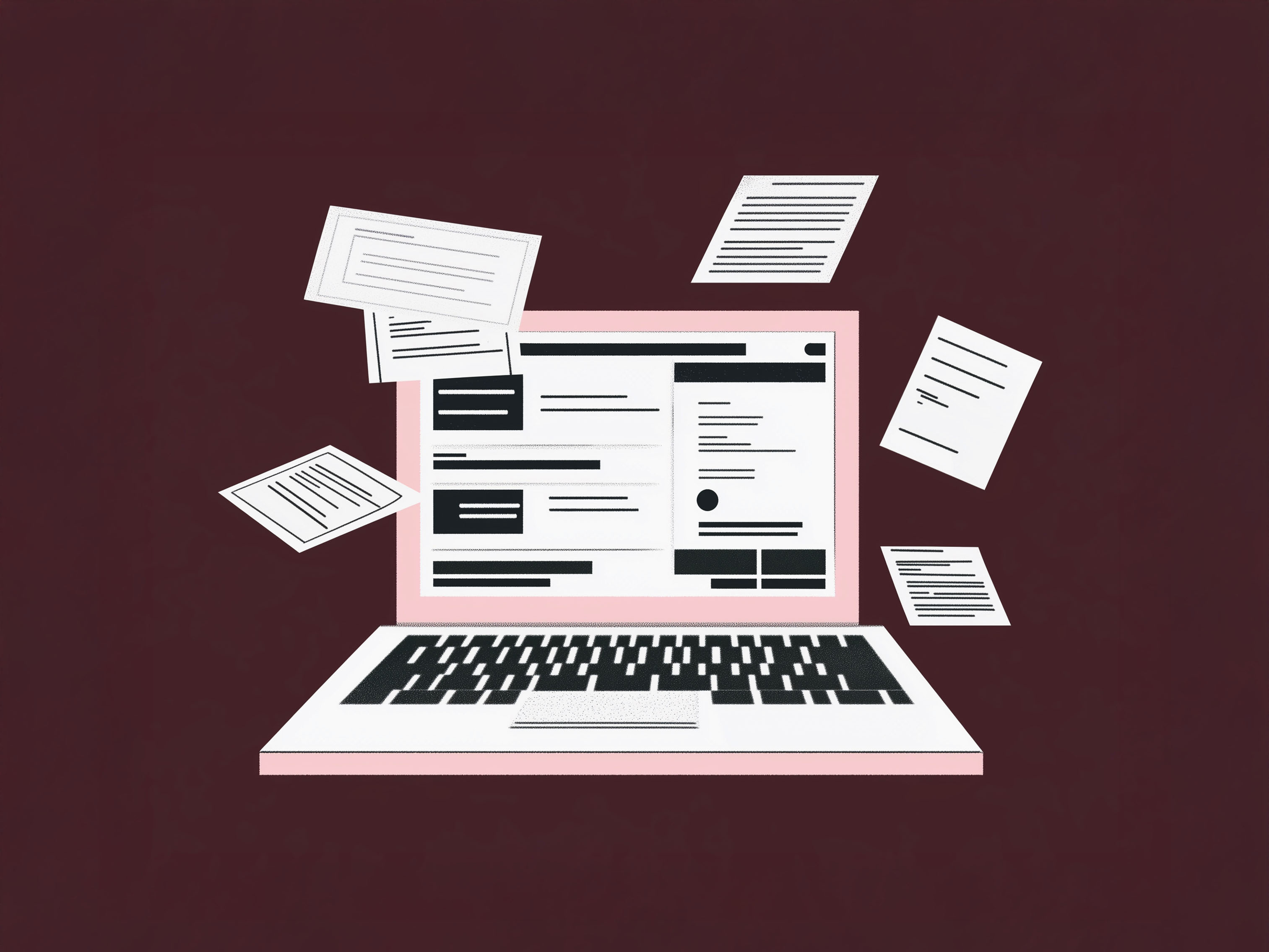 Example of Blog Illustration & Visual Style Design