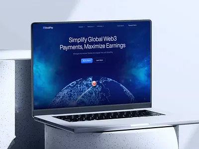 BraidPay - Web3 Fintech SaaS Landing Page Animation animation blockchain crypto design financial technology fintech fintech ui invoice motion design payment gateway saas startup design ui ui design uiux user experience ux web design web3