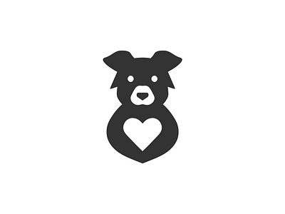 Dog and Love Logo abstract dog logo animal logo animal shelter logo brand logo branding logo dog face logo dog logo logo logo design mascot logo minimal logo minimalist logo modern logo pet care logo pet logo pet shop logo puppy logo timeless logo veterinary logo veterinary services