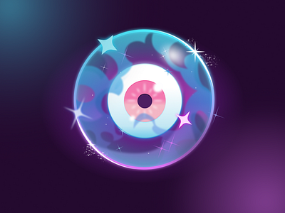 Reflections of the Unseen figma gradient graphic design illustration space vector