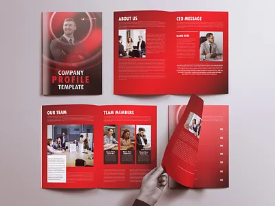 COMPANY PROFILE TEMPLATE tour package brochure