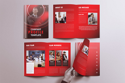 COMPANY PROFILE TEMPLATE tour package brochure