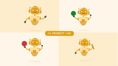 AI Robot | Bot Lottie Animation V2 (Chatgpt Bot) ai animation artificial intelligence bot bot lottie animation chat bot support chatbot chatgpt robot design graphic design illustration lottie animation motion design motion graphics robot robot lottie animation robot paying robotics ux