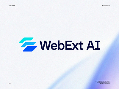 WebExt AI Logo Design | AI Branding for Software Consulting ai brand designer brand identity designer branding branding agency business consultant crm logo design extention graphic design logo logo design logo designer saas software startup logo tech technology