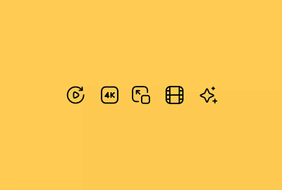 Video & Movie icons animation icon icondesign iconography iconpack icons iconset motion graphics movie video