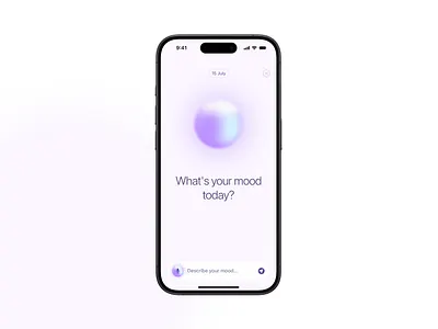 Mood Tracker app branding design graphic design illustration mobile app ui ux