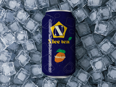 Tea can design brand branding design graphic design logo mockup product style