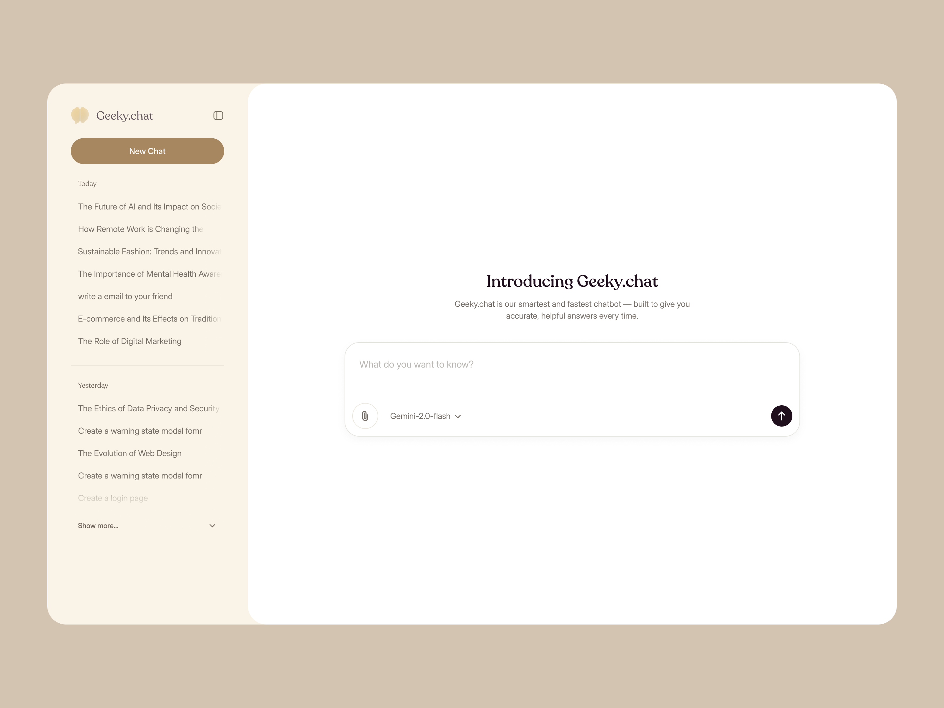 AI Chatbot User Interface ai ai chatbot ai ui design artificial intelligence chat bot chat bot ui design chat gpt creative design deepseek grok minimal ui mininal chat bot modern chatbot modern chatbot interface modern ui design ui design