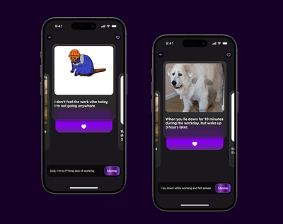 Meme creator app design graphic design illustration mobile app ui ux
