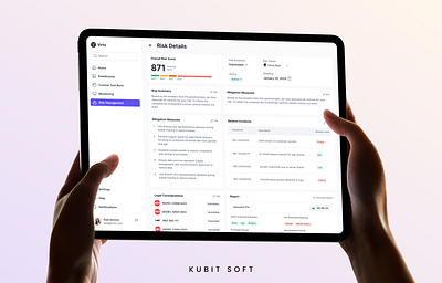 Security Saas App | Saas UI/UX Design ai aidesign aiproduct aisaas aiux animation saas saasai ui uiux uxai uxdesign