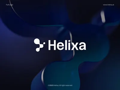 Helixa - AI Branding & Logo animation brand design brand identity branding clean design digital graphic design logo logo design minimalist logo modern modern logo motion graphics ui uidesign uiux ux uxdesign uxerflow