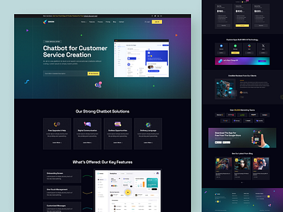 Seken - Ai Chatbot Design Website | Landing Page 3d aichatbot animation automation branding chatbot clean creative design digital digitalmarketing illustration logo minimal motion graphics software tech ui website