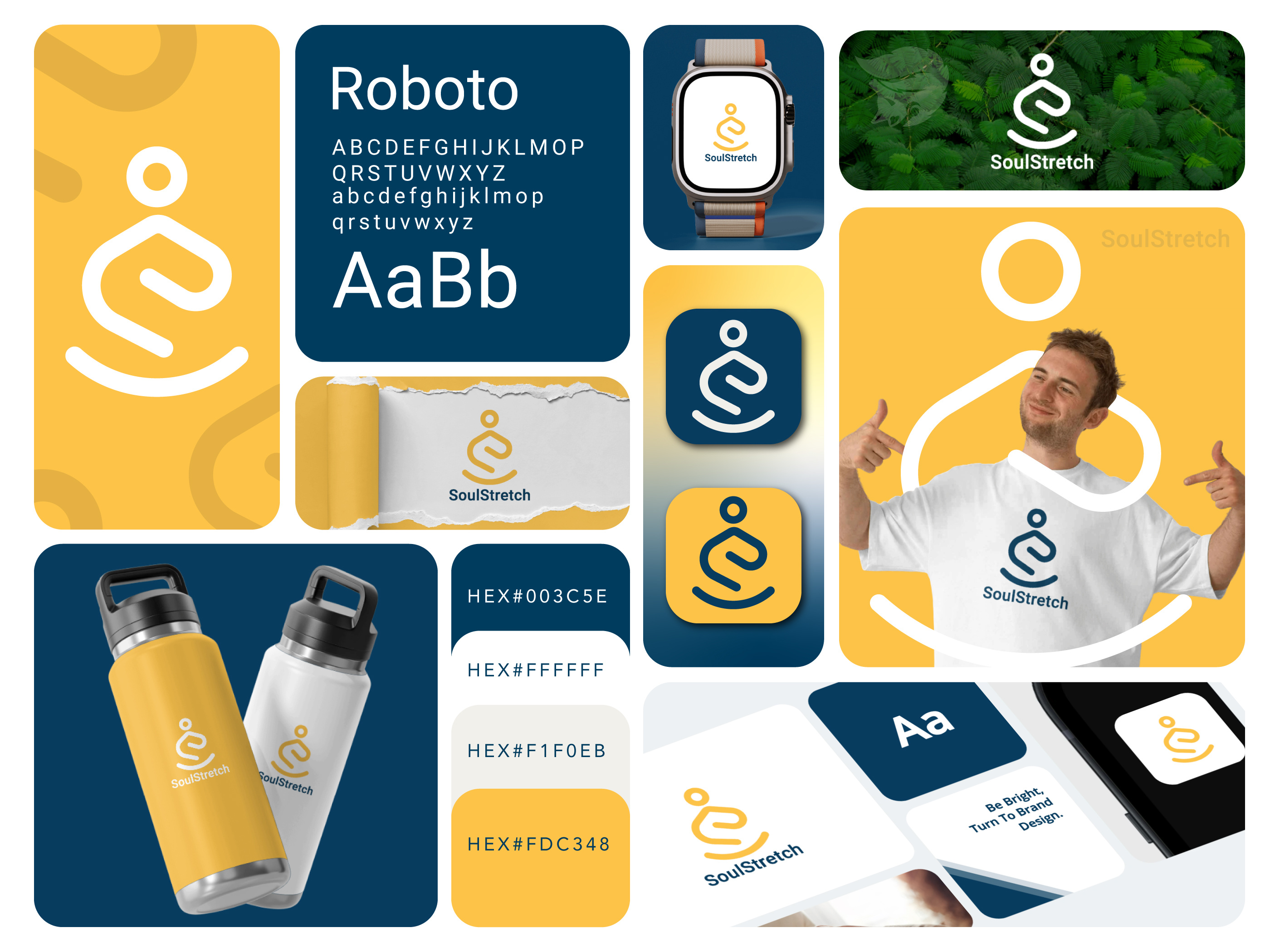 Example of Minimalist Logo With Brand Style Guide 