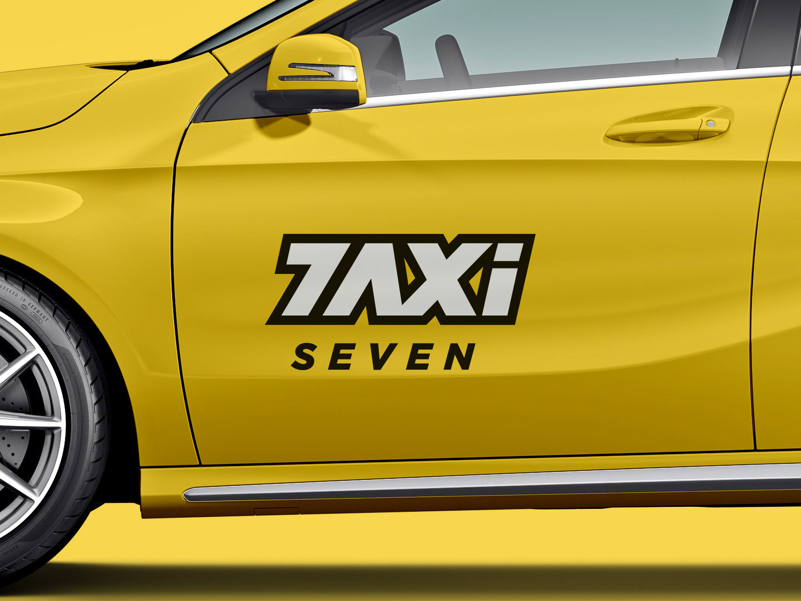 Taxi Seven | logo brand brand designer brand identity brand logo branding brandmark company logo design logo identity identity design logo logo design logo designer logo idea logo inspiration logotype project logo seven logo taxi logo taxi service logo