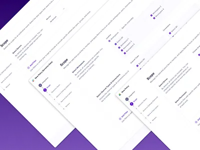 Policy Creation design minimalist product design ux design wizard